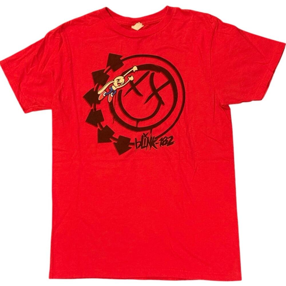 Vintage Y2K Blink 182 Rabbit Band Shirt Medium
